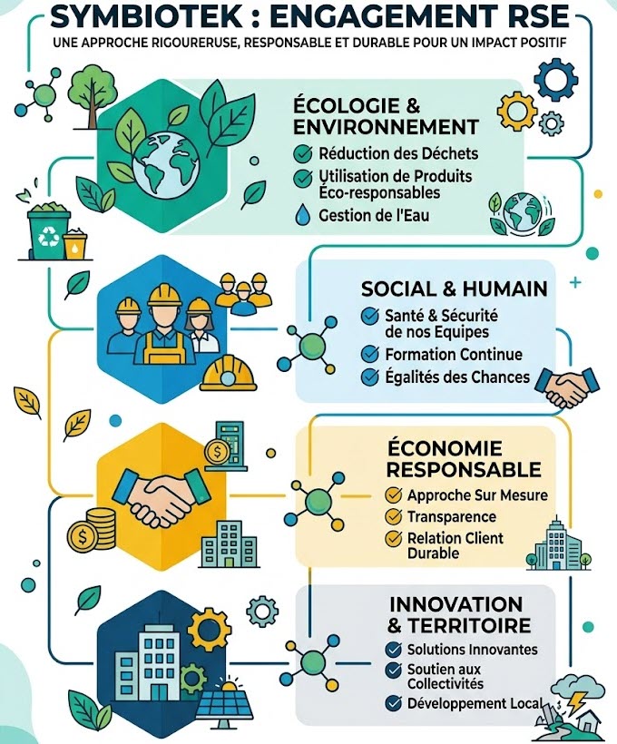 Les engagements RSE de Symbiotek dans la gestion des déchets et l'inclusion locale
